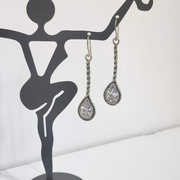 Opulenza Jewelry - Opulenza .925 2" Sterling Silver